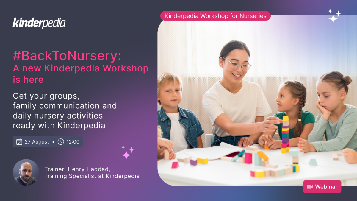 Kinderpedia workshop for nurseries