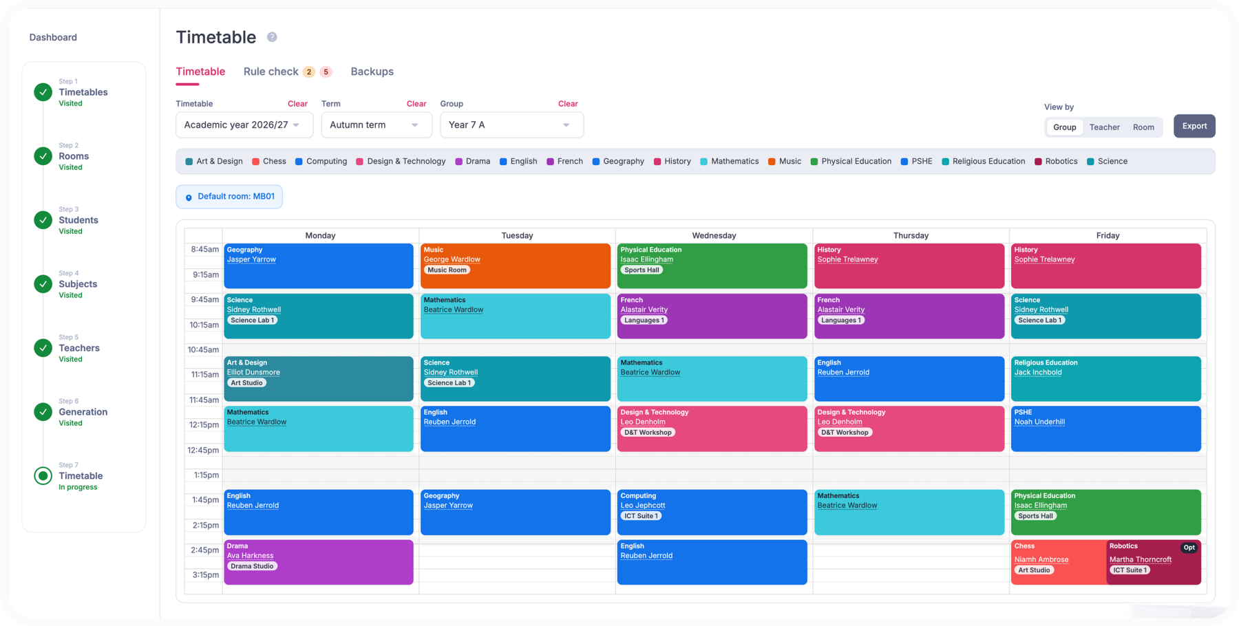admissions CRM for international schools