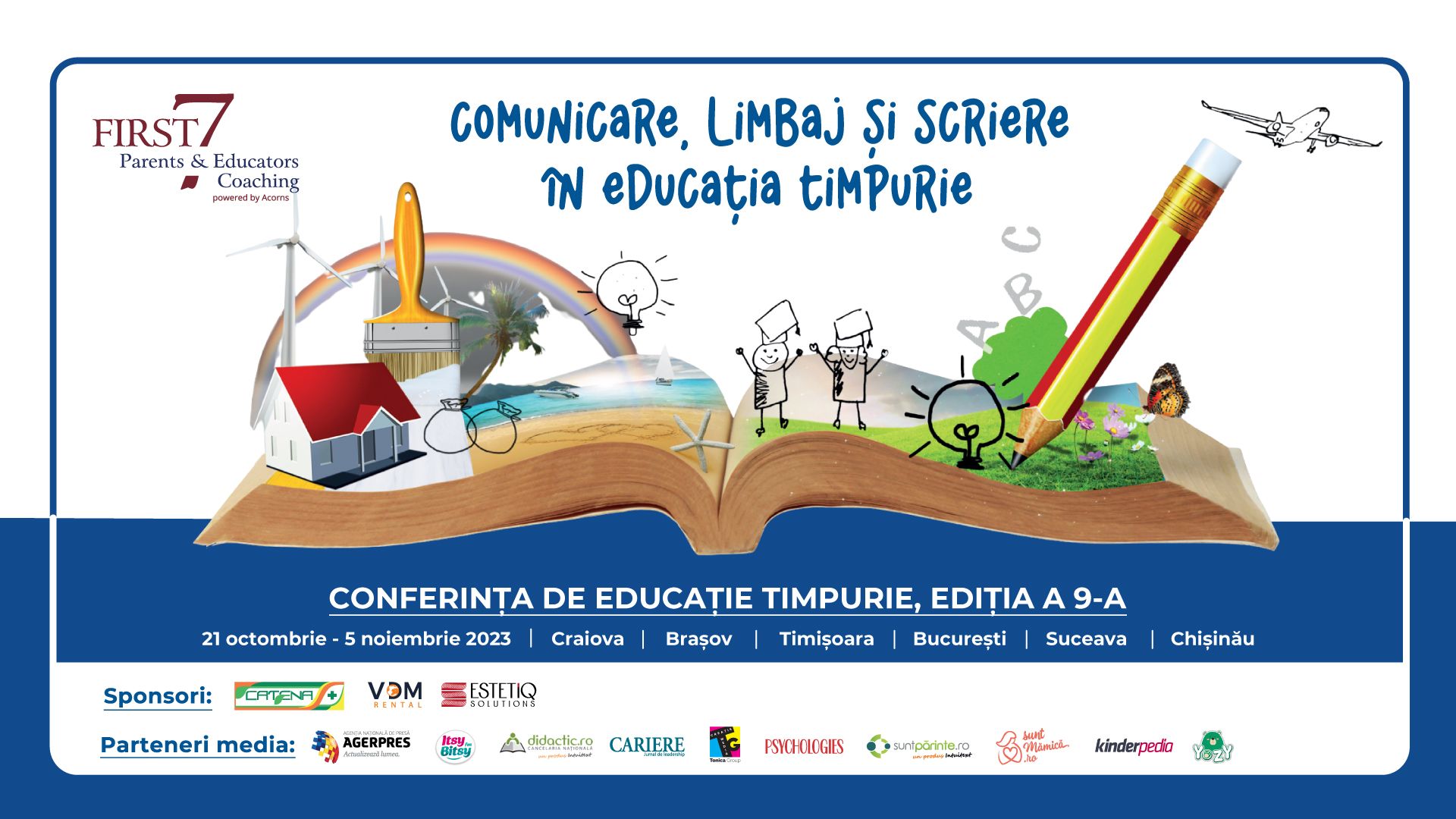 Conferința de Educație Timpurie 2023, între 21 octombrie - 5 noiembrie