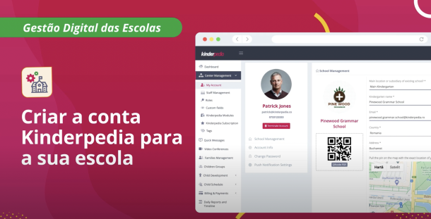 How to set up your kindergarten or school's account on Kinderpedia